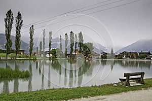 The small village of Le Praz