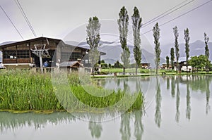 The small village of Le Praz