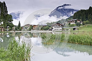 The small village of Le Praz