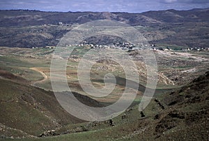 Small village on mountains, Eritrea