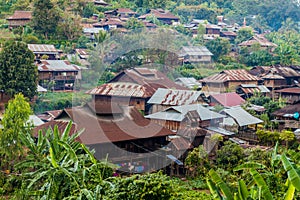 Small village near Hsipaw, Myanm photo