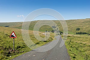 Small village Yorkshire dales