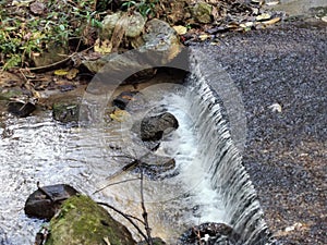 Small Water fall in forest, Thailand
