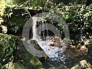 small water falling