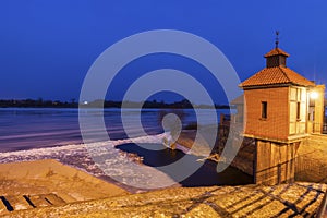 Small water plant by Vistula River in Grudziadz photo