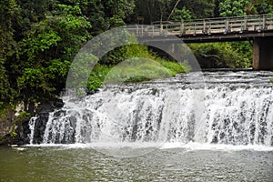 Small waterfall on the Atherton Tablelands North Queensland Australia