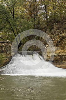 Como Falls In Autumn