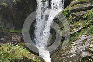 Small Waterfall in the Black Forest.