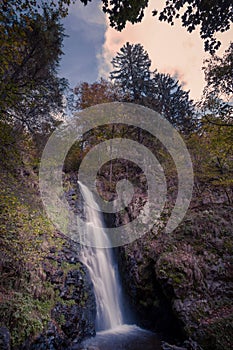 Small waterfall in black forest, Germany