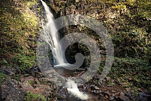 Small waterfall in black forest, Germany