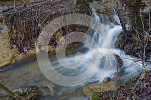 Small Waterfall in the Blue Ridge Mountains