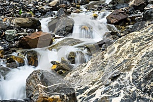 Small waterfall and creek