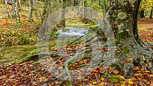 Small waterfall in Geres