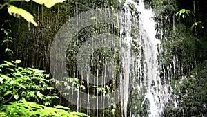 Small waterfall of Gitgit in Buleleng regency of Bali