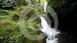 Small waterfall of Gitgit in Buleleng regency of Bali