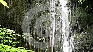 Small waterfall of Gitgit in Buleleng regency of Bali