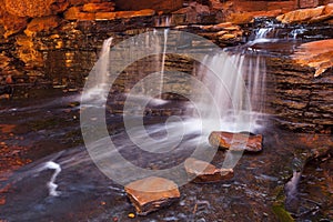 Small waterfall in Karijini NP, Western Australia