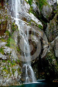 Small Waterfall near Seward Alaska