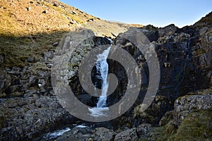 Small waterfall on Raise Beck