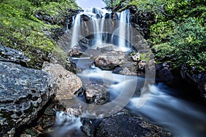 Small waterfall at vikafjell