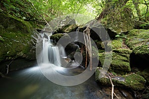 Small watterfall in Sesin river