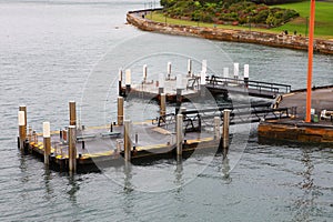 Small wharf in sydney