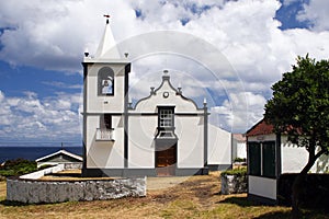 Small white church