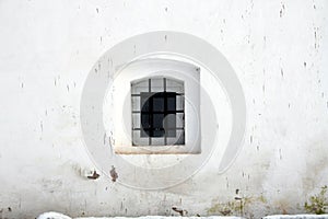 Small Window In The Wall Of Old Prison