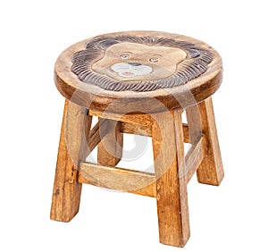 Small wooden chair