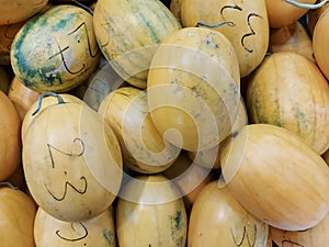 Small Yellow Watermelons