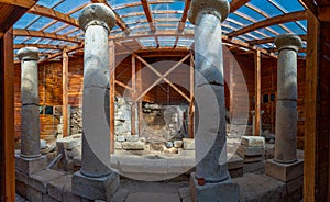 smaller Thracian tomb at Starosel, Bulgaria