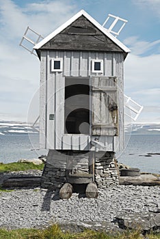 The smallest post office in Europe, Vigur island photo