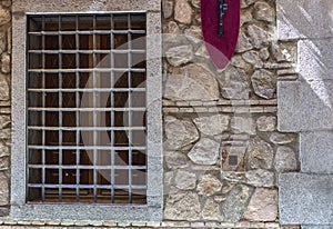 The smallest window of the world. Toledo, Castilla La Mancha, Spain photo