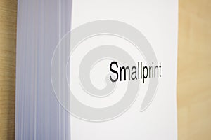 Smallprint