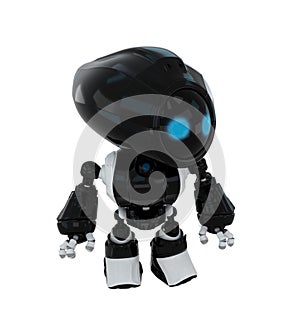 Smart black robot