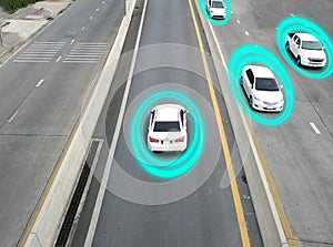 Smart car for intelligent self driving of control and tracking with