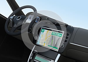 Smart car navigation interface in original design