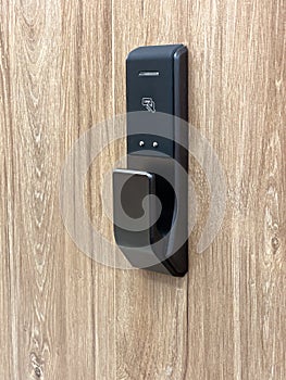 Smart card door key lock system