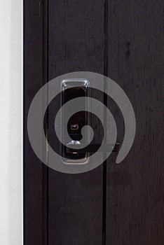 Smart card door key lock system, door security