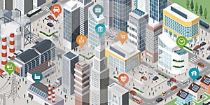 Smart city banner photo