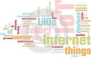 Smart city concept and internet of things