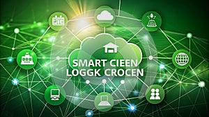 Smart City Technology Network Cloud Computing Connectivity