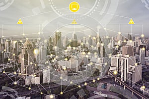 Smart city and wireless communication network