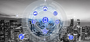 Smart city and wireless communication network