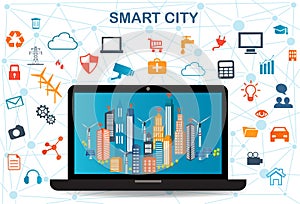 Smart City and wireless communication network