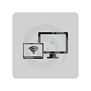 1smart devices icon vector illustration design template