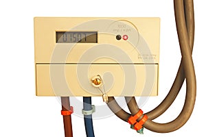 Smart electric meter isolated
