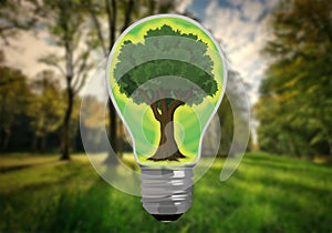 Smart energy, regenerable energy photo