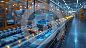 Smart factory utilizing edge computing for real-time analysis of automated processes