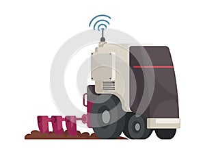 Smart Farm Flat Icon